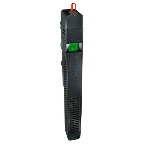 Calentador de acuario electrónico avanzado Fluval E200 con pantalla LCD de temperatura