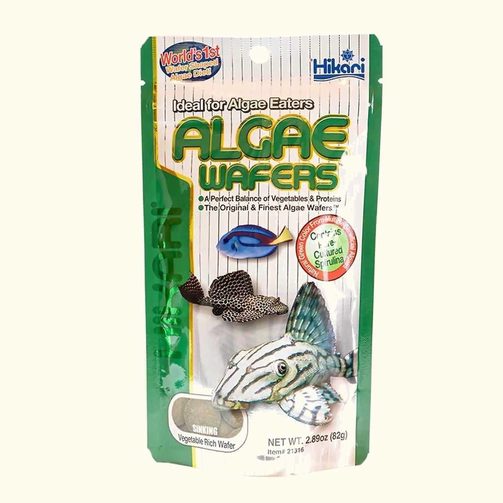 Pack de pastillas de comida que se hunde Hikari Algae Wafers para comedores de algas