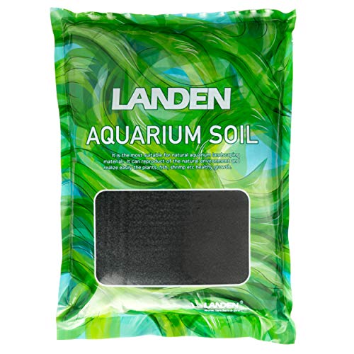 Sustrato activo negro para acuario plantado Landen Aqua Soil en bolsa de 5 litros