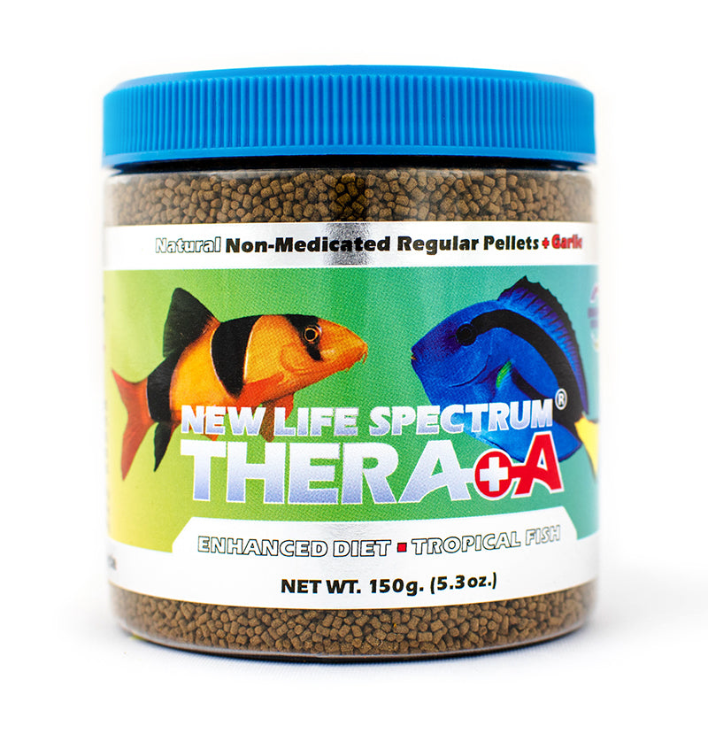 Bote de comida en gránulo hundible New Life Spectrum Thera Plus A regular para peces